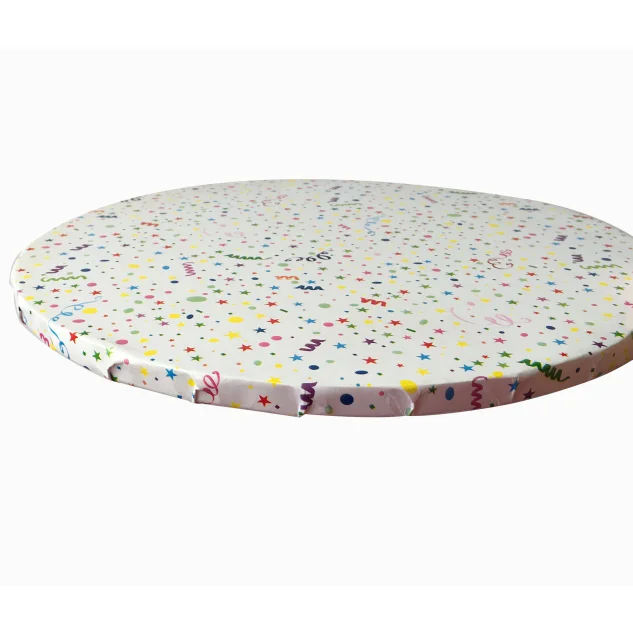 2022 New Pattern Cake Drum Factory Price Round Cake Board 12inch 12mm Thick Cake Board