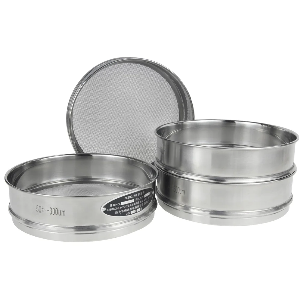 wholesale price 4.00mm iso standard 450mm stainless steel 304 soil test sieve