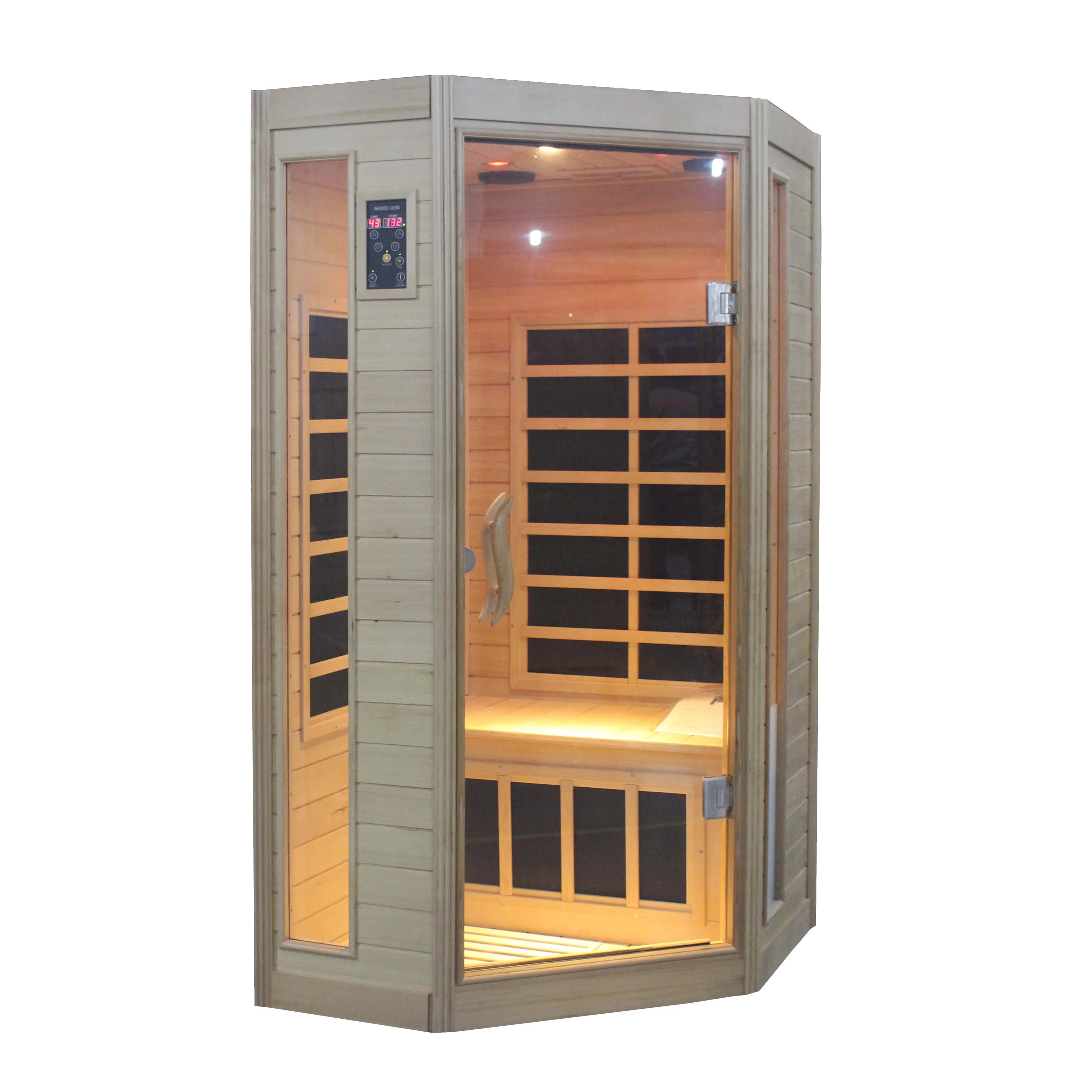 Ecofriendly Outdoor Infrared Sauna Bath Wooden Room Steam Sauna Room