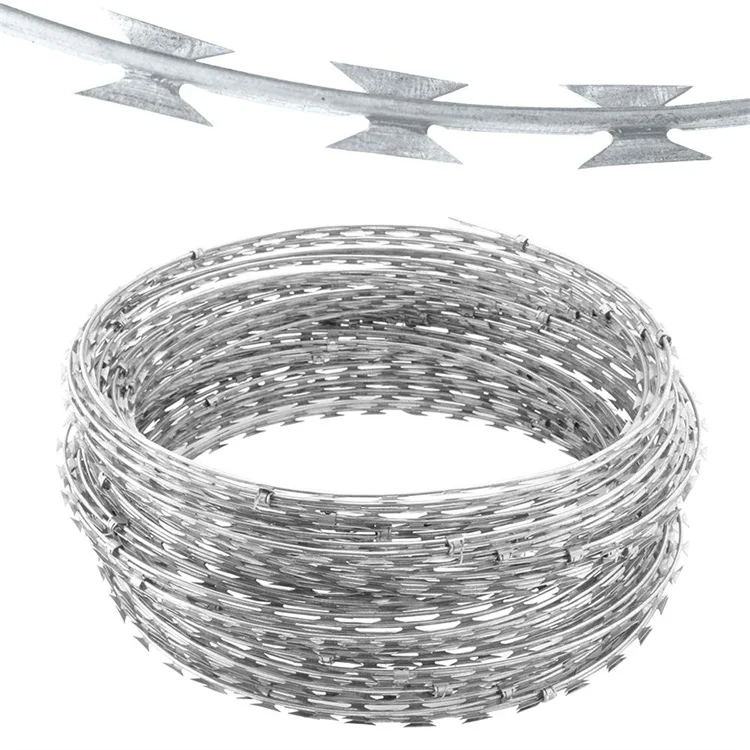 Concertina Blade Fencing Security Wire Roll Price for Farm Prison Safety Fence/Razor barbed wire