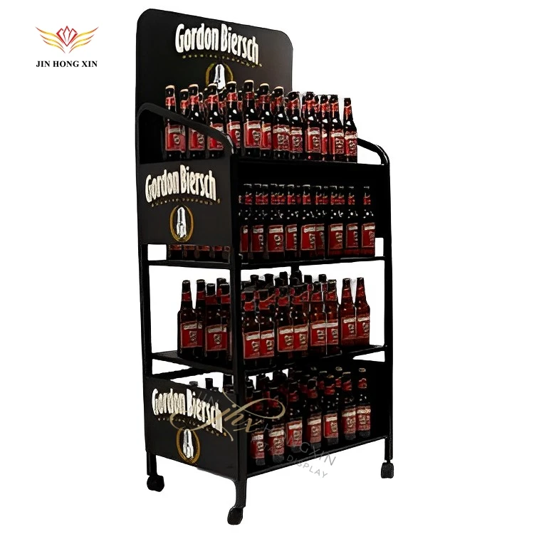 Originality colorful juice bar coffee counter kiosk with wine display rack for sale