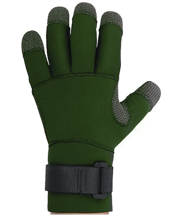 Custom Neoprene Waterproof 3MM Five Finger Watersports Snorkeling Canoeing Wetsuit Gloves