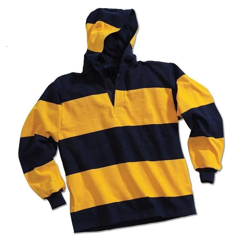 Super heavy weight rugby jersey  hooded rugby jersey