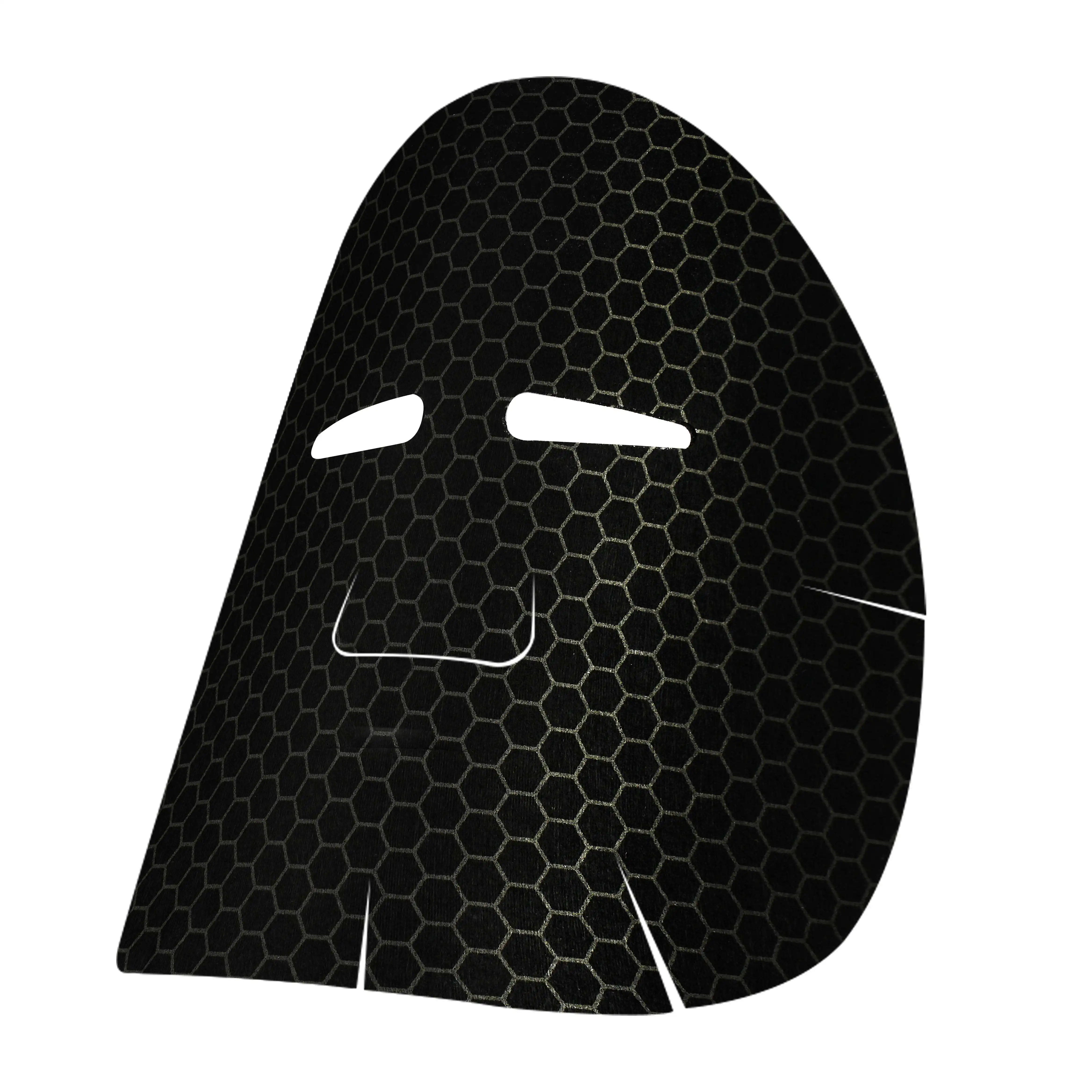 Temperature Sensitive Disposable Nonwoven Fabric Mask Dry Facial Mask Black Bamboo Charcoal Face Mask Sheet