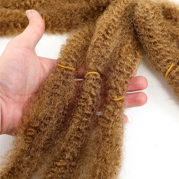 24 дюйма Kanekalon Marley оплетка Премиум волокно афро курчавые оптом синтетические волосы