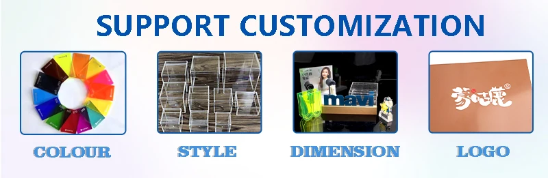 Custom Size Acrylic calendar clear acrylic weekly monthly calendar board for home office school