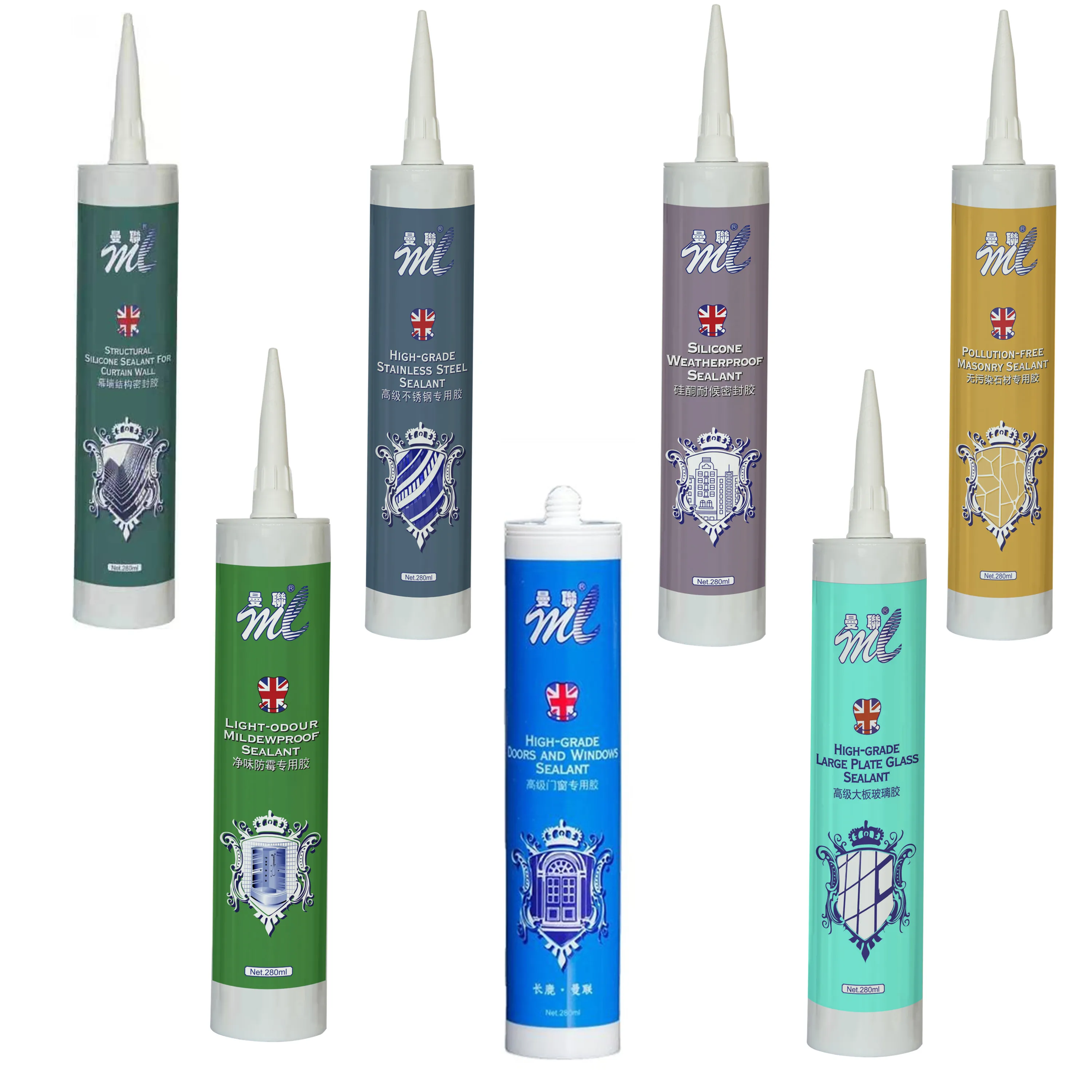 
 Водонепроницаемый нейтральный силиконовый герметик, кислотный герметик, силиконовый зеркальный герметик, лучший силиконовый клейкий картридж  