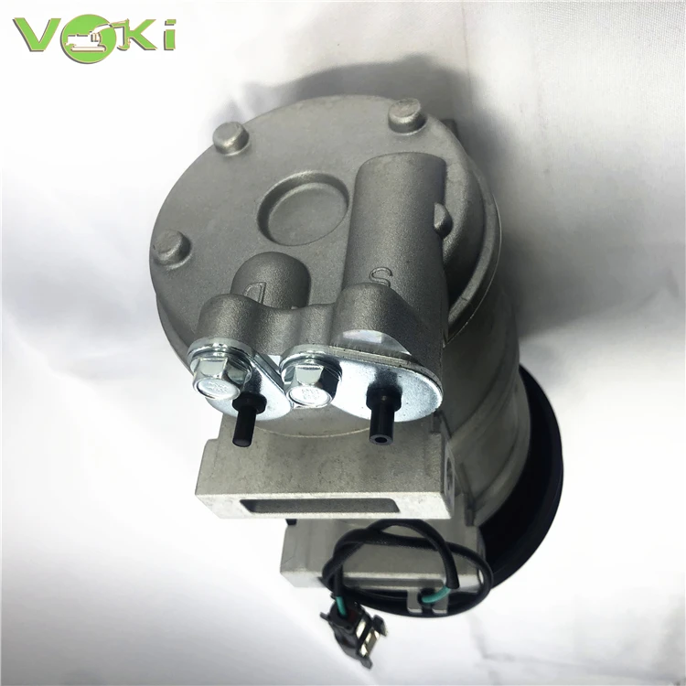 Auto excavator air conditioner compressor factory price piston type air conditioner pump for ZAX200 240 330-3