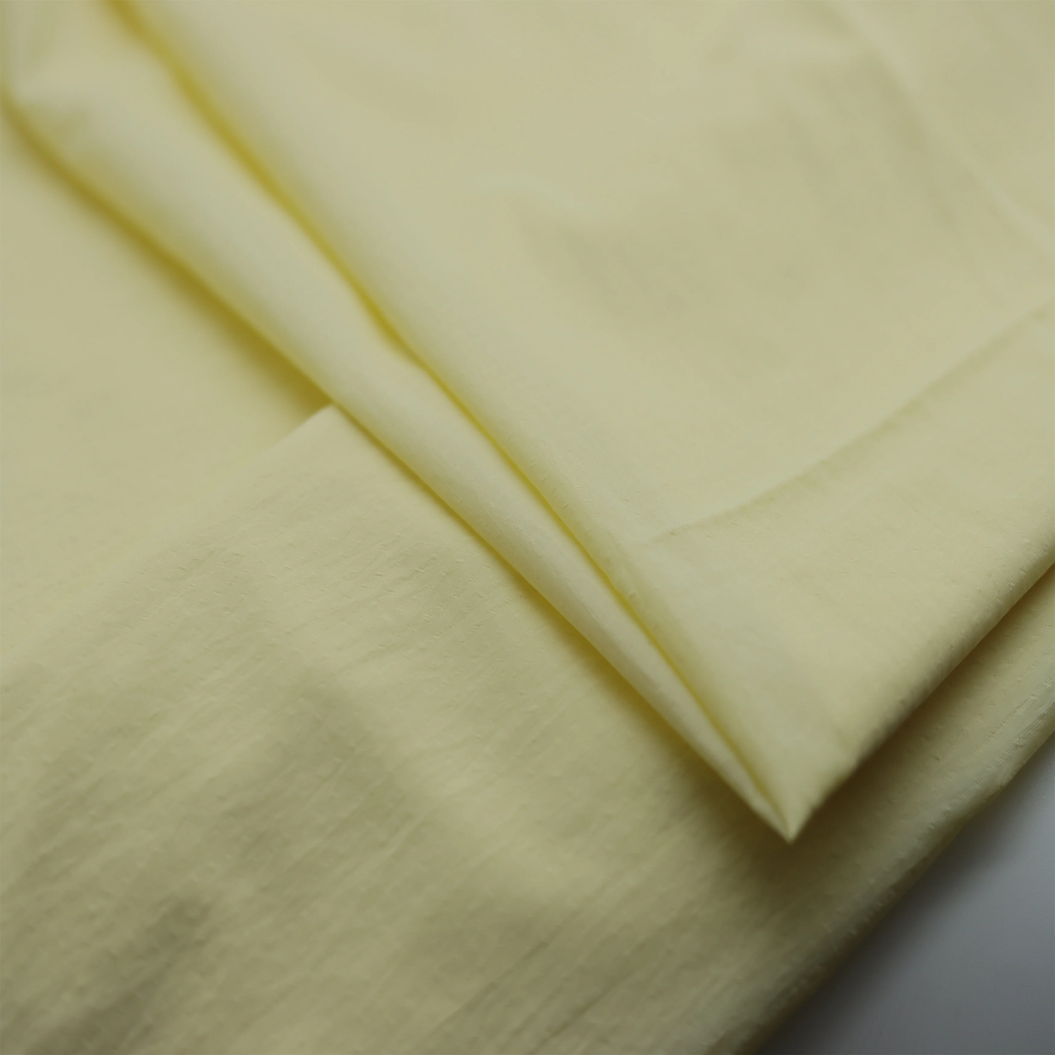 Wholesale Nylon fabric 20D grid recycled down jacket for jacket