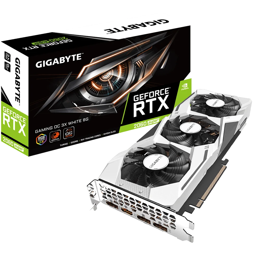 RTX 2060 Super 8GB GDDR6 Graphics Cards RX 580 8GB Gaming Card RTX 2070 2080 ti GPU Card RTX 2060 Super