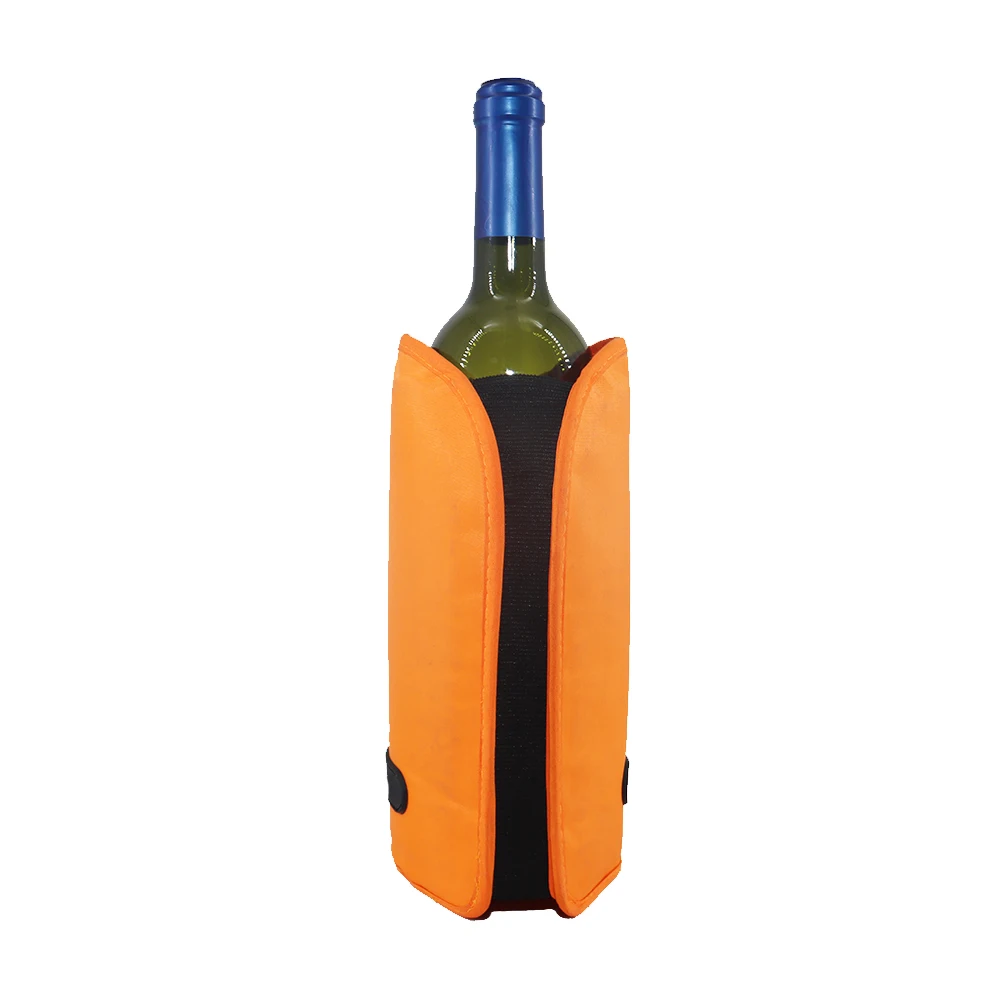 Senwo manufacture Cooling Insulated Rapid Ice Wine and Champagne Cooler Solid Gel Ice Packs Sleeved Bottles Wine