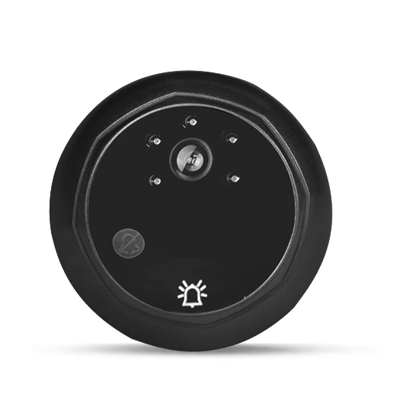 4.3 Inch Tft Color Screen Display Doorbell Camera 145 Degree Peephole Viewer Cat Eye Door Bell Monitor