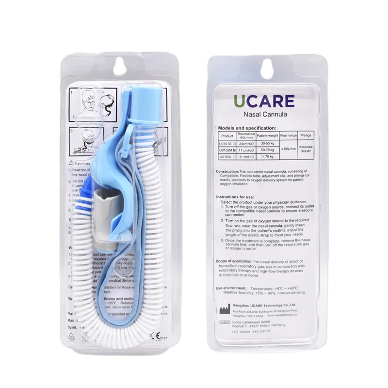 High flow nasal cannula for High flow oxygen therapy device Airvo2