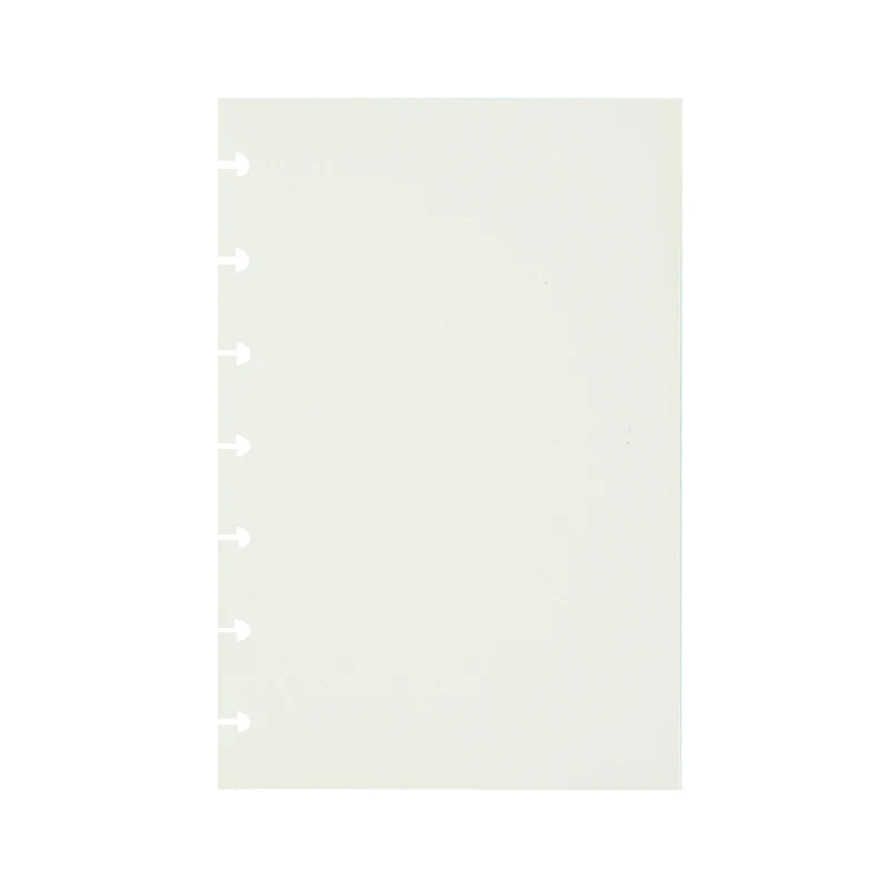 RINGNOTE B6 disc bound Refill paper 60 sheets budget planner for 2021 diary disc binding journal