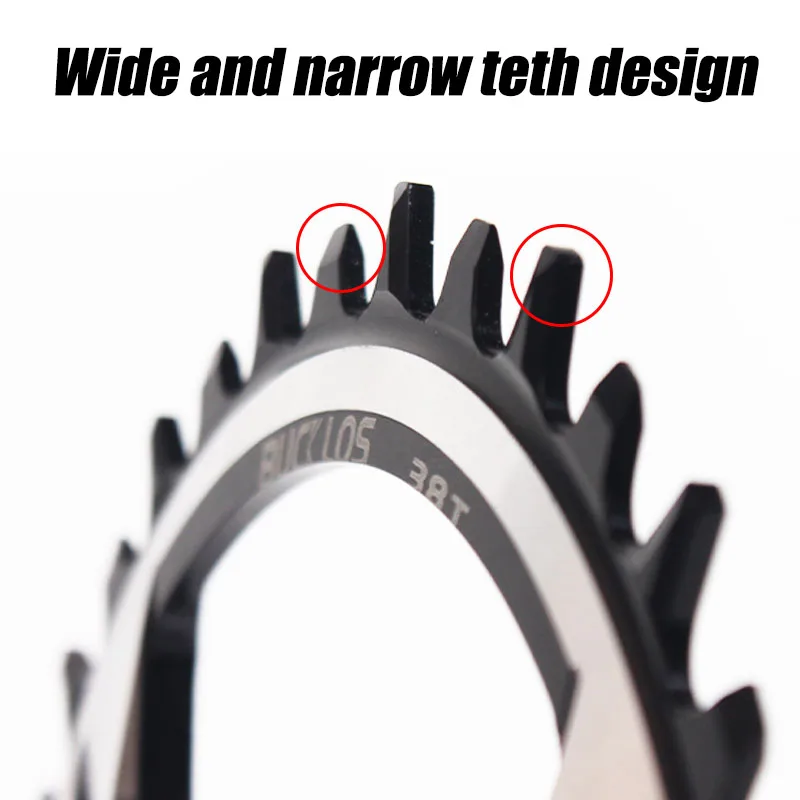 BUCKLOS 12 Speed Chain ring M6100 M7100 M8100 M9100 For Shimano Direct Mount Crankset 32T/34T/36T/38T T6 AL Bicycle Chain ring