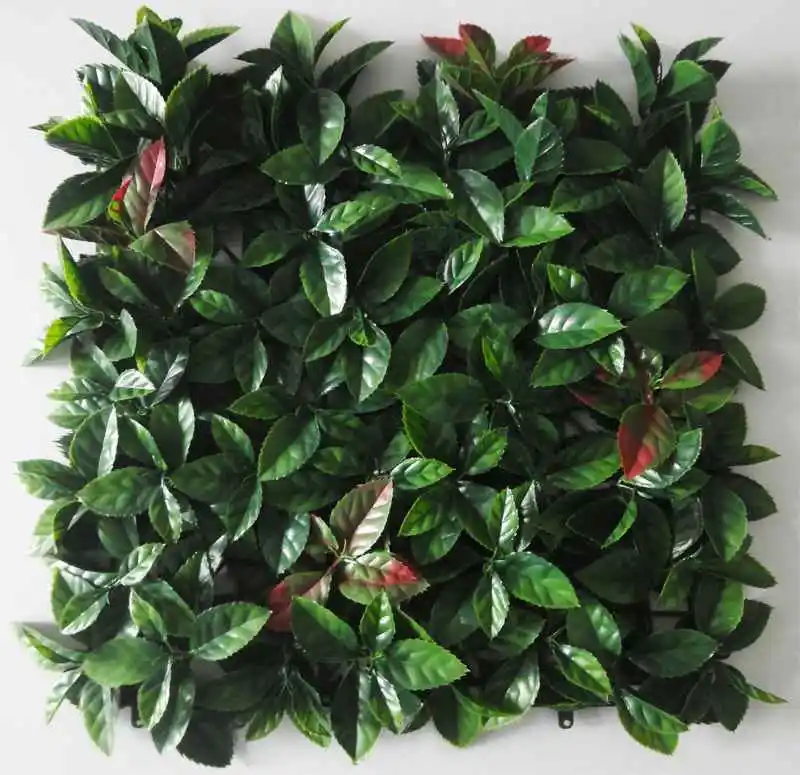 Cheap fire resistance artificial boxwood hedge fence vertical green wall