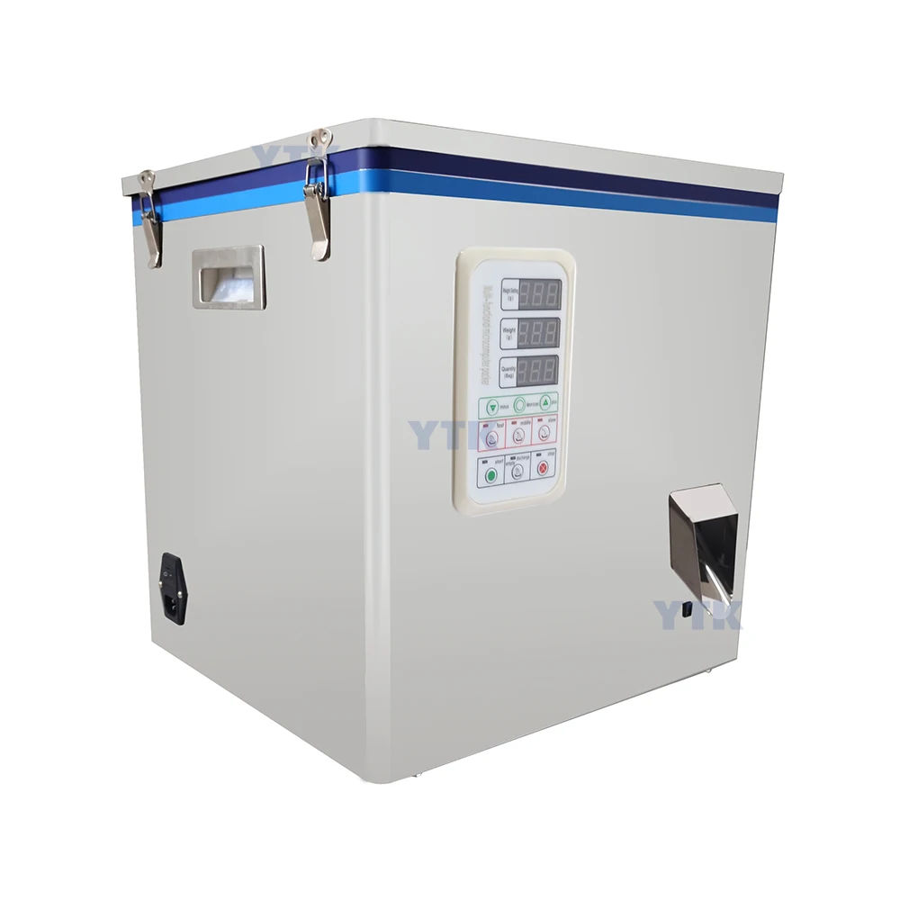 200g automatic electric sugar screw packaging weighing filling machine with spiral feeding for coffee bean