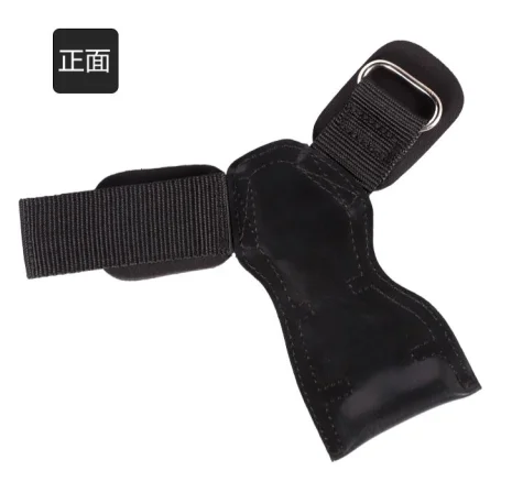 Weight Lifting Hand Grips Workout Pads with with Built in Adjustable Wrist Support Wraps for Power Lifting Pull Up Fitness Gym