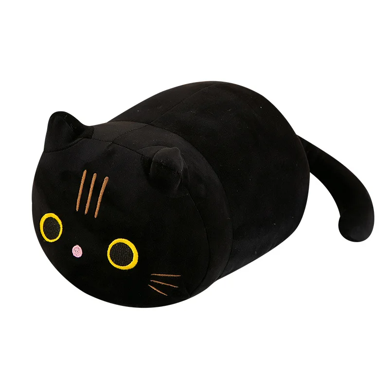 Stock Hot Selling Cat Pillow Plush Doll Cute Cat Can Add LOGO Dolls Can Be Customized Plush Toys Pillow.