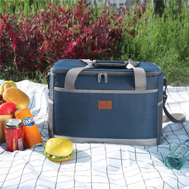 wholesale promotional waterproof portable stylish thermal cooler bag Promotion Delivery travel lunch bag