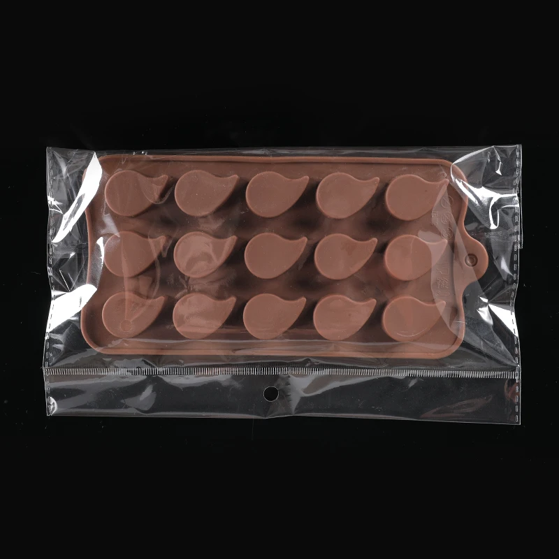 Droplet Shape Chocolate Molds 3D Candy Gummy Chocolate Silicone Mold Dessert Mold DIY Baking