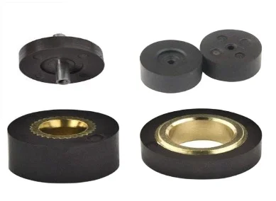 Professional Supplier plastic ferrite magnet bonded injection