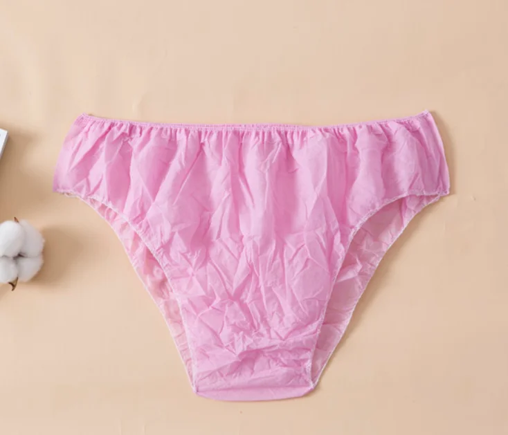 Одноразовые женские трусики унисекс, дышащие спа массажные больничные трусики, хлопковое нижнее Белье для беременных, одноразовые мужские и женские трусики