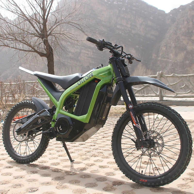 DITON 2024 Electric motorcycle 72V30Ah 6000Watt mid motor high speed mountain Ebike Off-road motorcycle Bicycle Dirt Bike