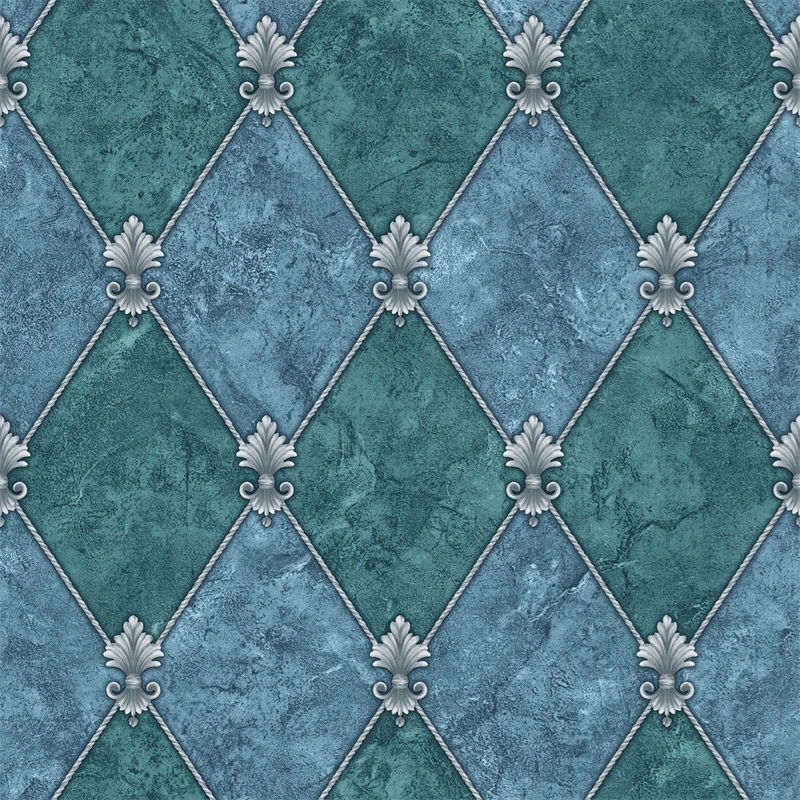 Backdrop Wallpaper Suede Bedroom Non Woven Mural Wallpaper 3D Wall Paper Peel Nstick