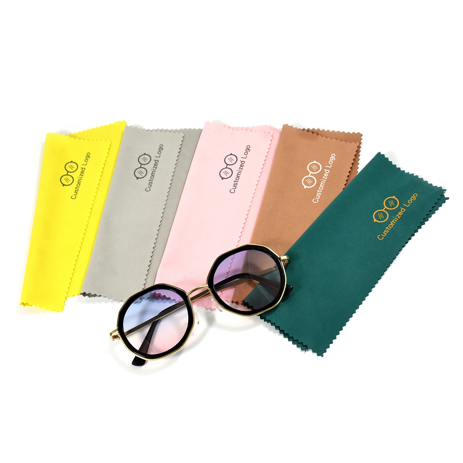 Glasses Cleaner Cloth 15x18cm  Microfiber Cloth for Eyeglasses, Lenses, Cameras, Screens and More