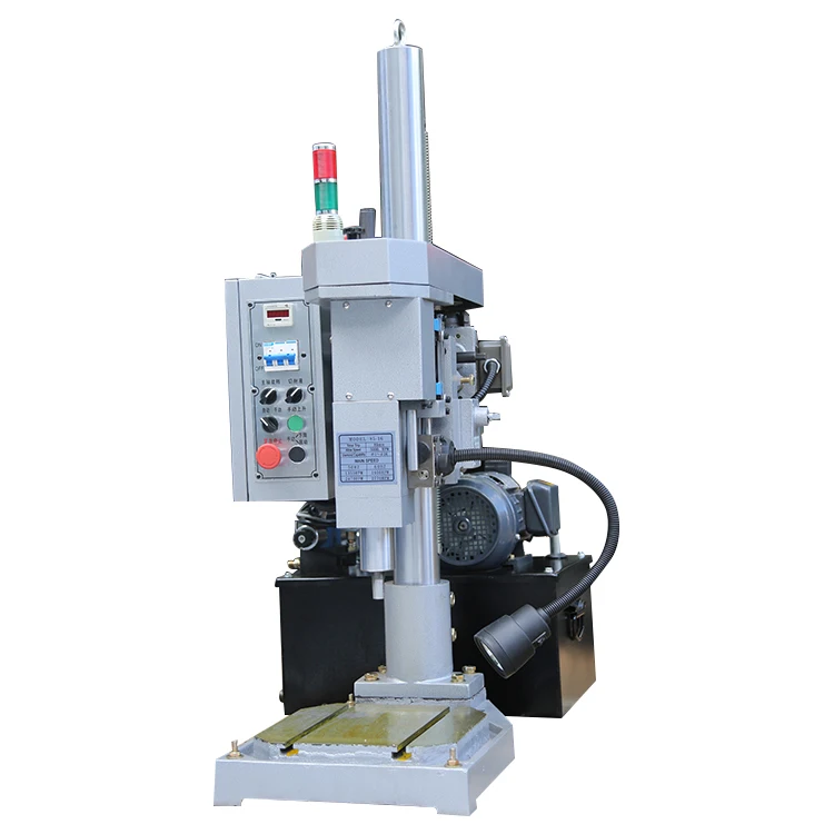 Multi purpose hydraulic max 16 mm auto electrical drill with stand vertical driller for factory processing
