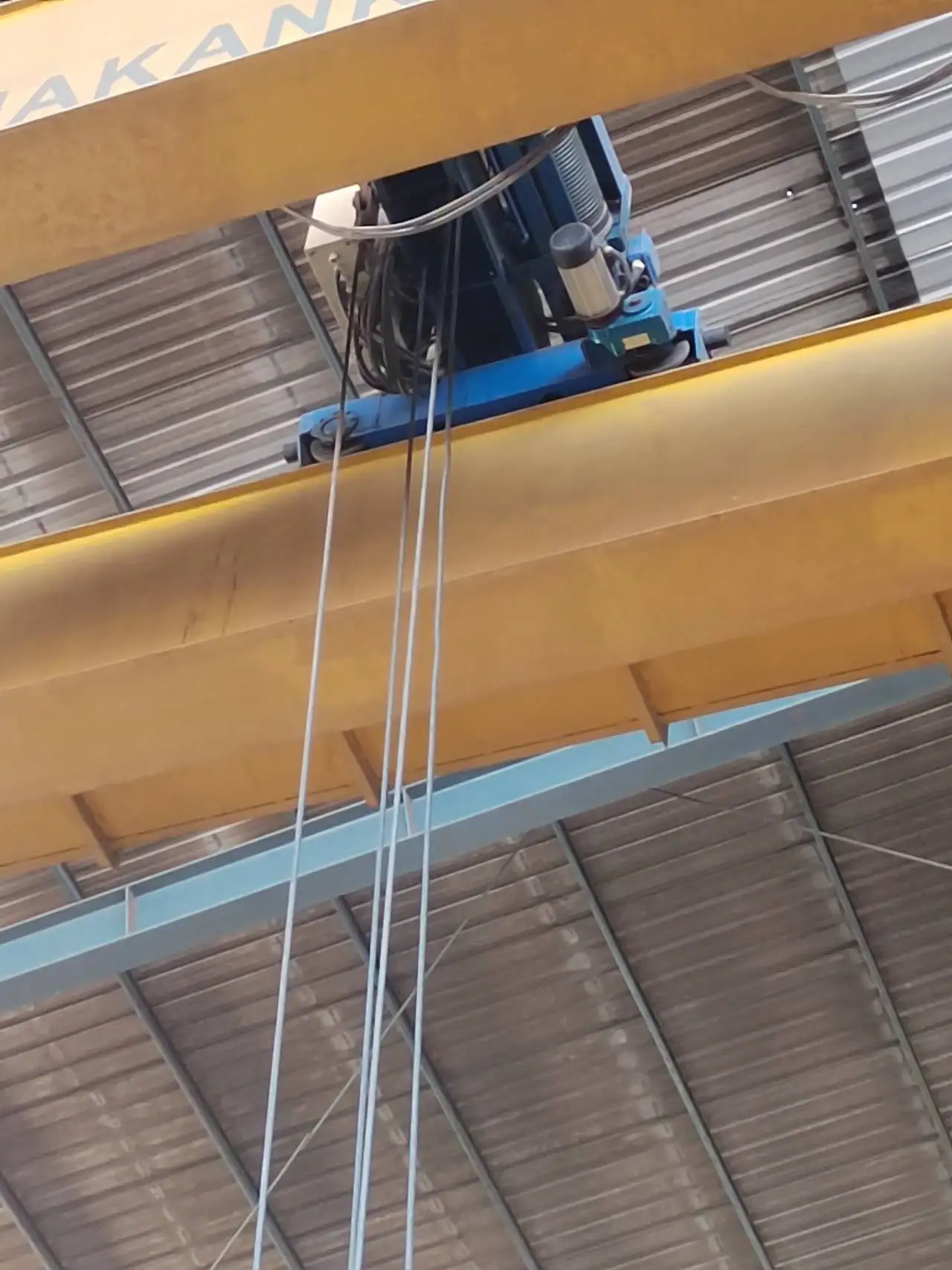 VISION 5T 10T with trolley Electric Wire Rope Hoist Food & Beverage Factory Overhead Crane Types Electric Pulley Lift