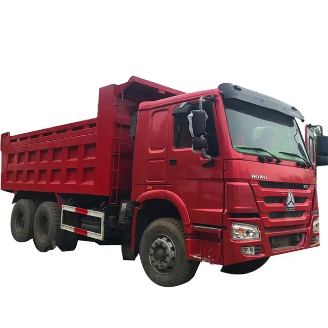 Second Hand Used  Sinotruk Howo 371hp  375hp 6x4 A7 20 CBM  used tipper trucks for Sale Price