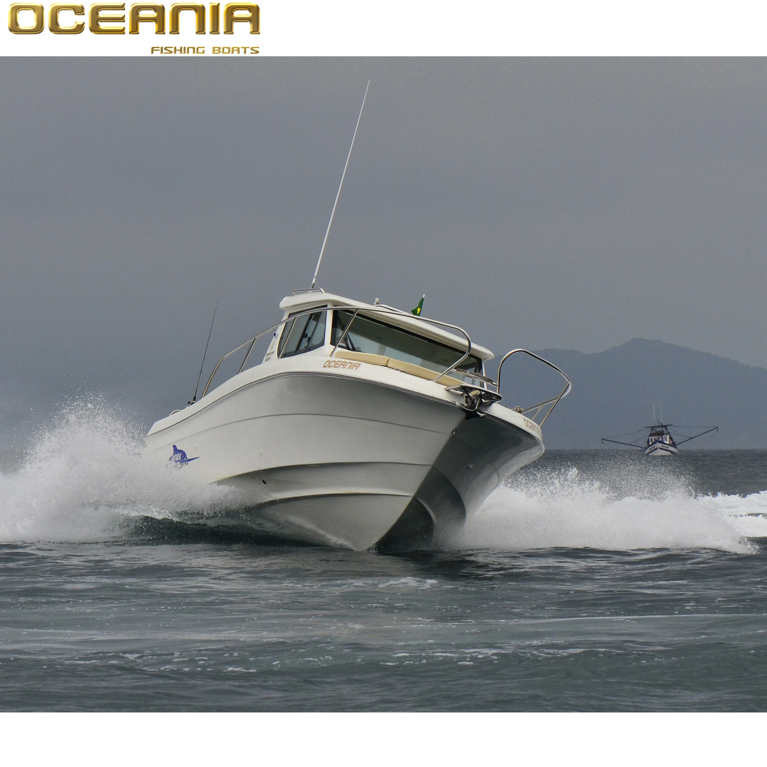 OCEANIA 32WA Luxury fiberglass fishing boat