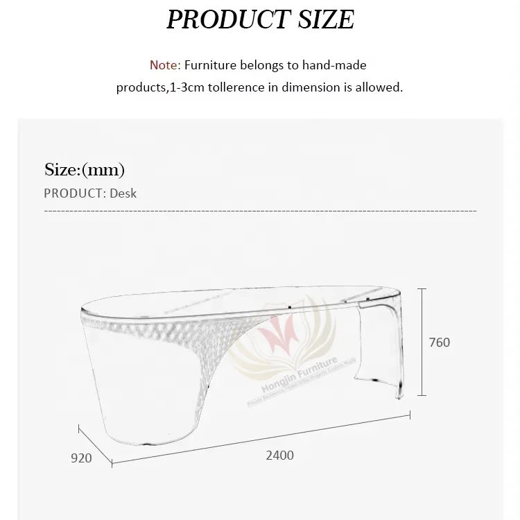 HJ HOME Home office rich furniture solid wood leather upholstered executive workstation marble desktop modern office table set