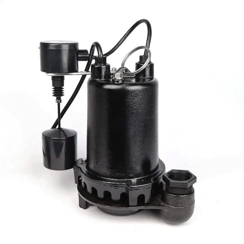 1hp Heavy Duty Cast Iron Construction Electrical Submersible Suction Pump