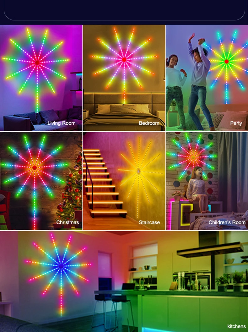 Led Flexible Strips Bt Magic Color Mobile App Music Rhythm Bedroom Atmosphere Light Smart Led Pixel Strip