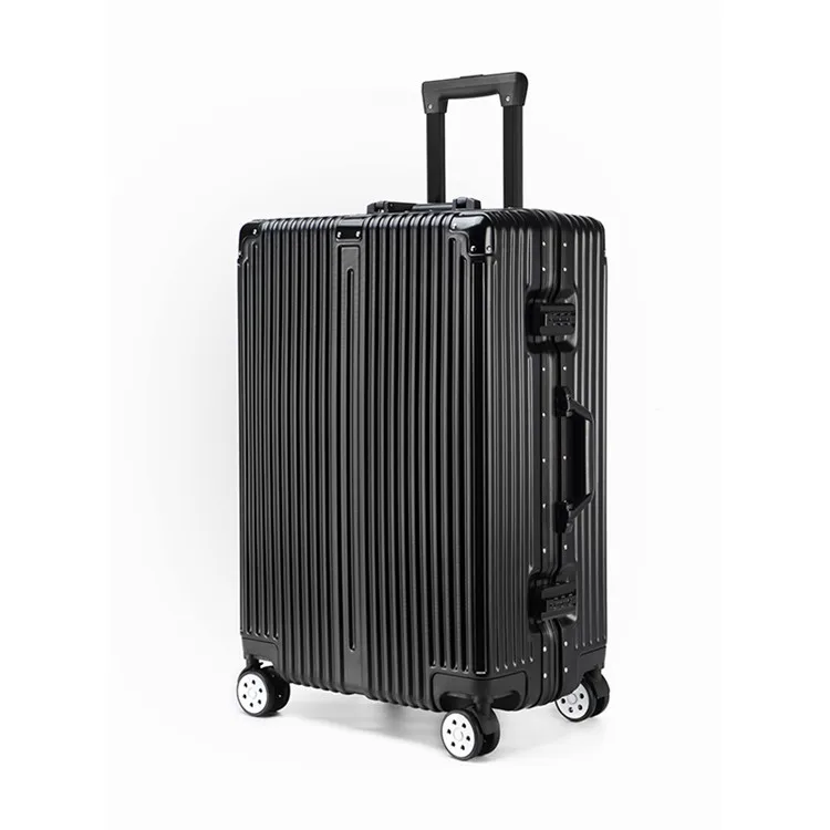 
Wholesale Multicolor ABS Travel Luggage Bags Cases With Aluminum Frame Waterproof Luggage 