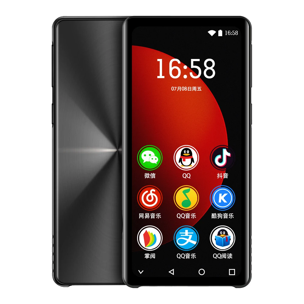 OEM ODM New M18 Android Wifi MP3 MP4 Player Touch Screen Bluetooth5.0 with Copy Paste Function OEM Free Logo