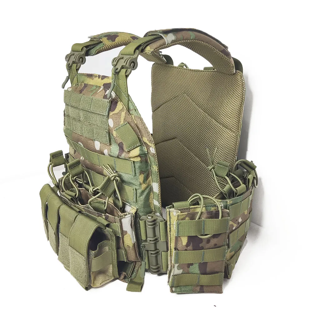 Sturdyarmor Multicam Oxford Tactical Gear Equipment Vest CP Color K19 Quick Release Plate Carrier