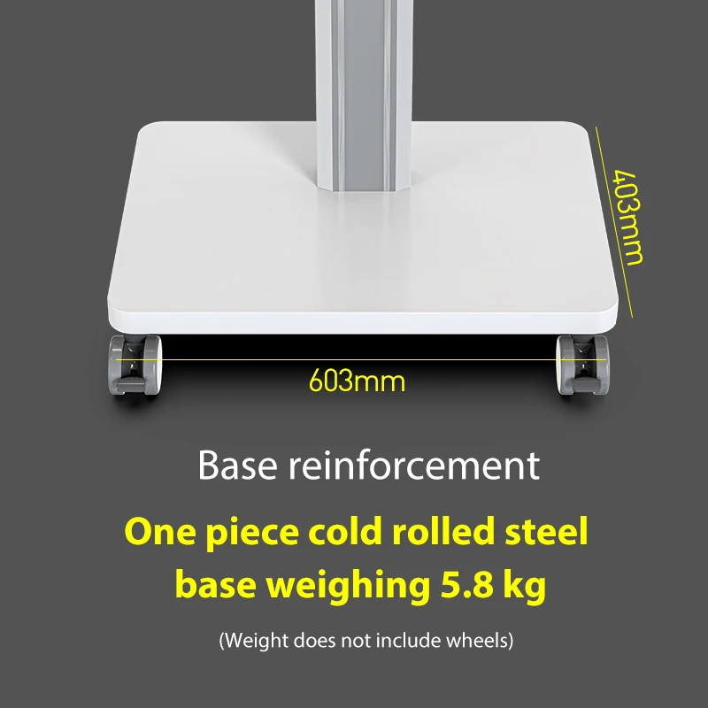 Hospital Medical Dental Oral Scanning Cart for Hospital Dental with Monitor Mount Oral Scanner Holder