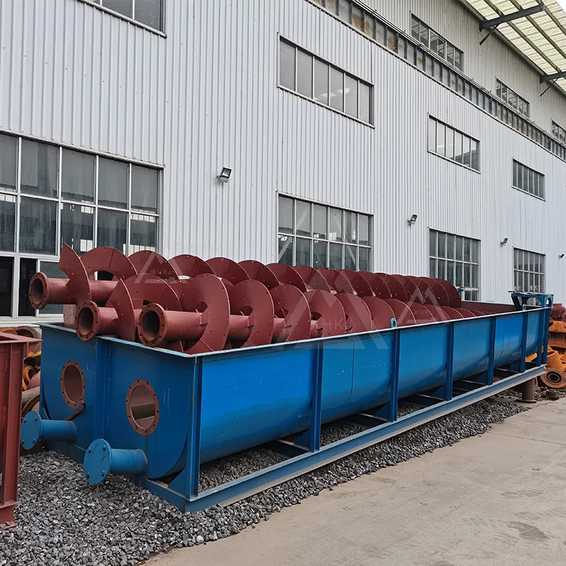 50tph Small Screw Sand Washing Machine For Sea sand,Silica Sand