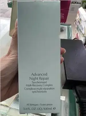 Advanced Night Repair Synchronized Recovery Complex Serum Liquid Amazing Face Anti Aging Skin Lightening Female White 100 PCS