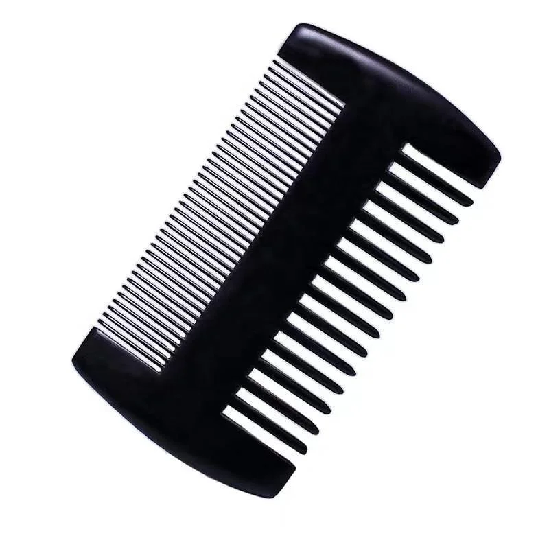 Wholesale Custom Logo Mens Wooden Brush Wood Natural Sand Wood Beard Combs