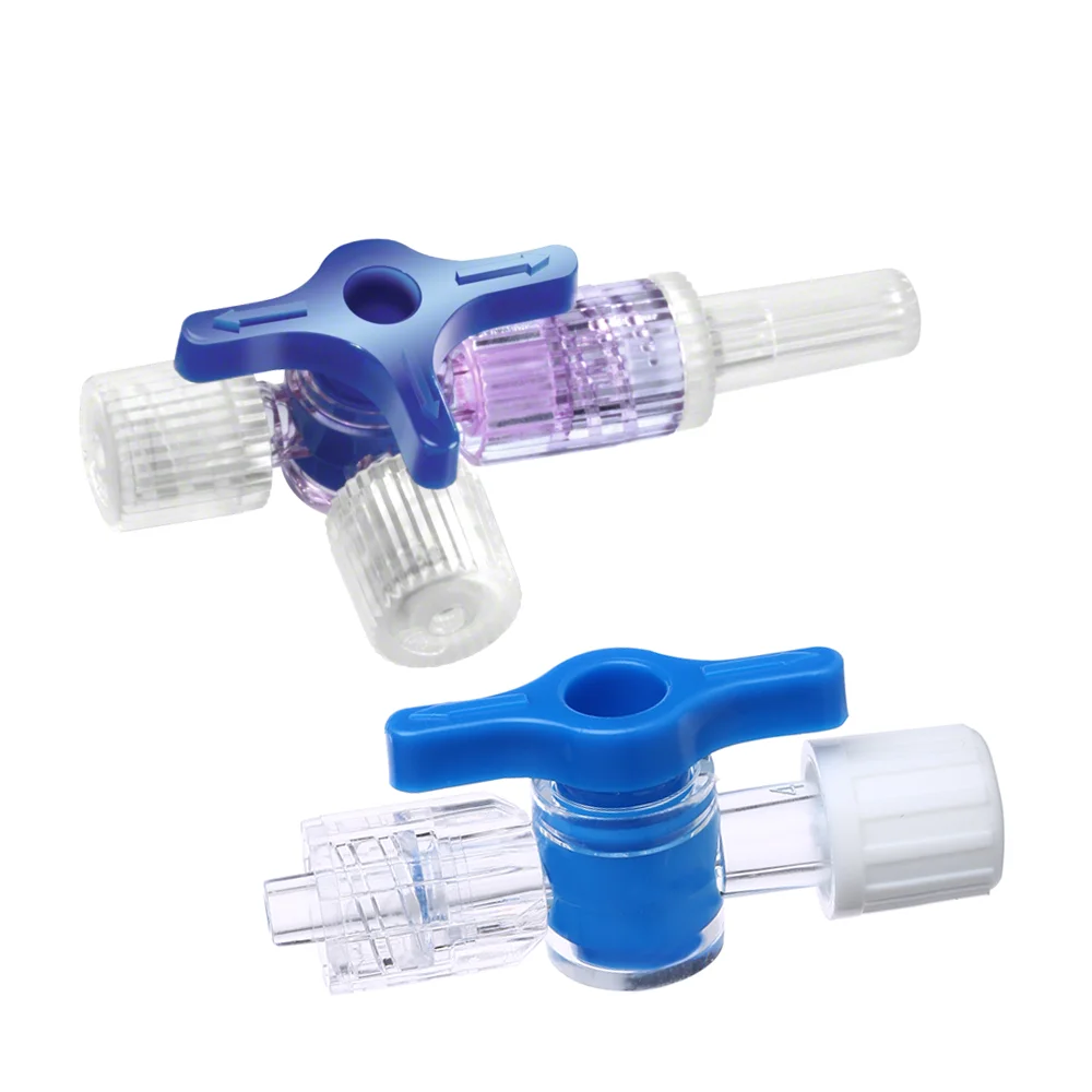 Medical Online Instrument Productsc Disposable Stopcock Plastic One 1 2 3 4 Way Duckbill Non Return Valve Stopcocks