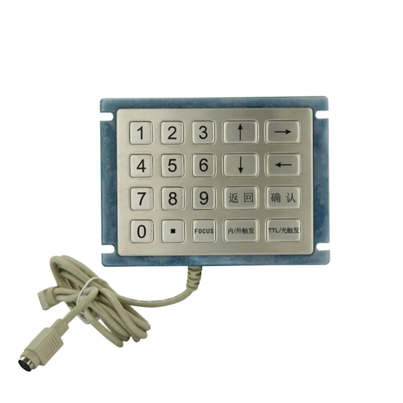 20 ключей шифрования pin pad Металл Нержавеющая 4x5 водонепроницаемый USB цифровая клавиатура для Топлива Диспенсер