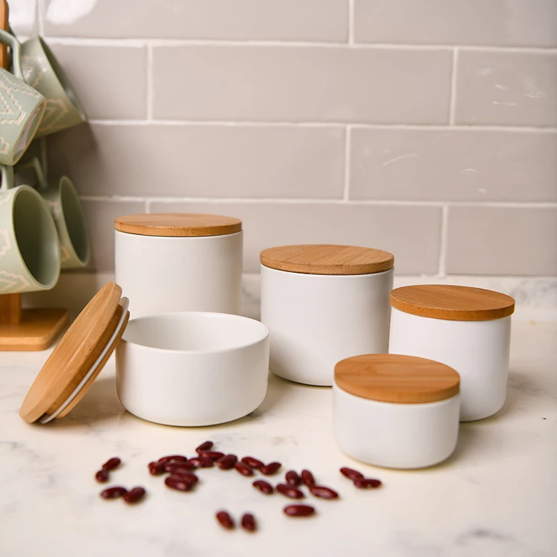 Aspire Classic Style Large Ceramic Storage Boxes & Kitchen Storage Container Sets