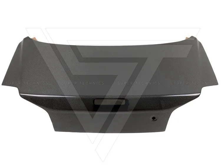 Крышка багажника из углеродного волокна в стиле Oem (с отверстием) для Nissan R34 1999-2002