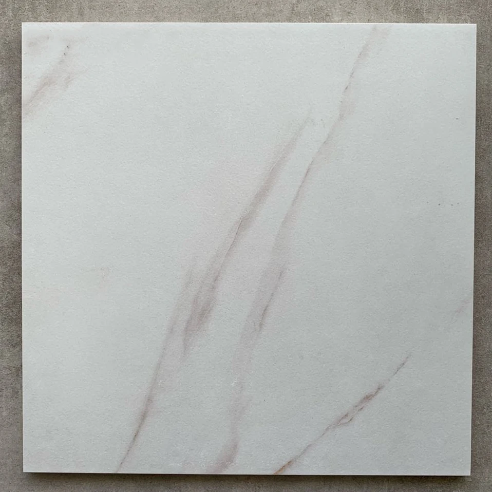 30x30 white carrara marble bathroom tiles ceramic marble slip resistant tiles in the bathroom