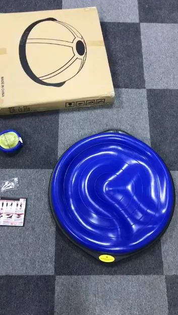 Half Ball Balance Trainer 25' Yoga Balance Ball Anti Slip Surface for Strength Exercise Physical Therapy & Gym